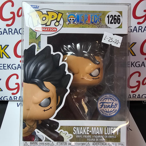 luffy gear 4 snakeman funko pop Snake man luffy funko pop #1266 one piece