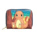 Charmander Pokémon Loungefly Zip Around Wallet