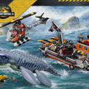 LEGO Mosasaurus Dinosaur Boat Attack