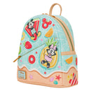 Minnie Mouse summer loungefly mini backpack
