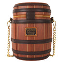 Harry potter Butterbeer barrell loungefly crossbody bag.