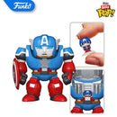 Captain America Mech With Captain America Funko Bitty Bots