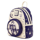 Jack Skellington and Sally Night Sky loungefly mini backpack