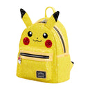 Pikachu sequin loungefly pokemon mini backpack