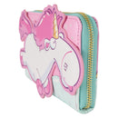 Fluffy Unicorn Minions Universal Loungefly Zip Around Wallet