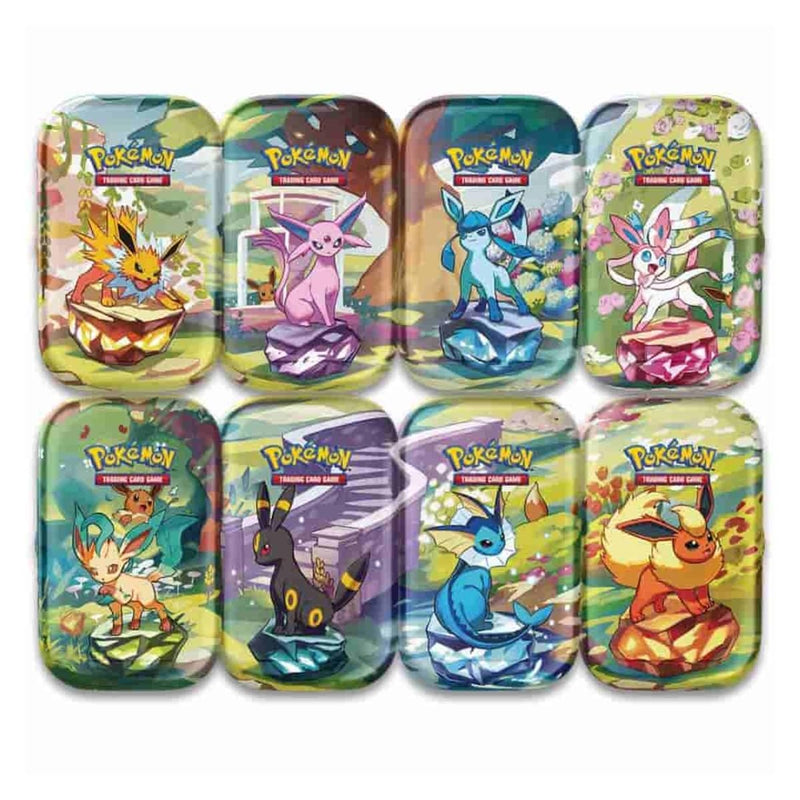 Pokemon prismatic evolutions single tin (contains 2 booster packs) Pokemon prismatic evolutions single tin (contains 2 booster packs)