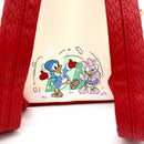 Mickey & Friends Holiday Ice Skating Mini Backpack with Headband Holder