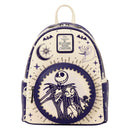 Jack Skellington and Sally Night Sky loungefly mini backpack