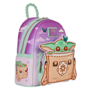 Grogu from the mandalorian loungefly mini backpack