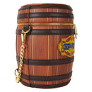 Harry potter Butterbeer barrell loungefly crossbody bag.
