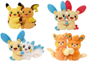 Pokemon TCG Chinese "Nuzzle Cheeks" Plush Toy and Card single Blind Box