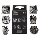 Mickey and minnie gjost loungefly pin badge, 1 x random character supplied
