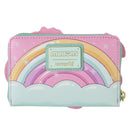 Fluffy Unicorn Minions Universal Loungefly Zip Around Wallet