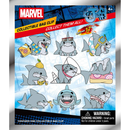 Marvel Jeff the shark monogram bag clip, series 17, single blind pack supplied